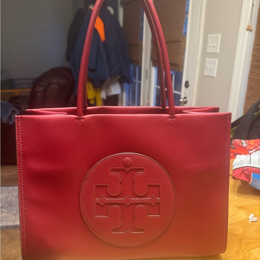 Tory Burch Bold Red Tote - Picture 5 of 5